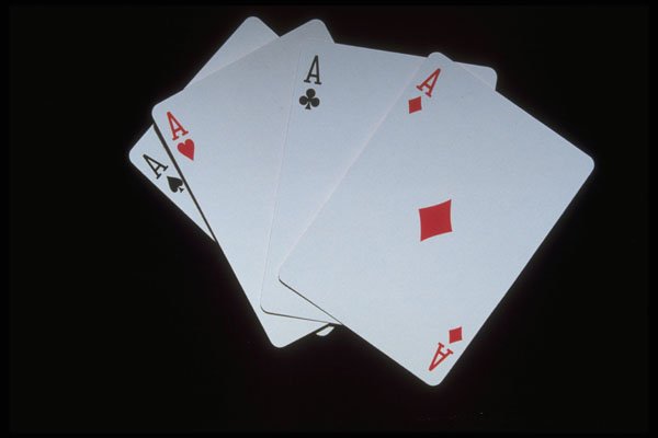 425067 All Aces A4 Photo Print