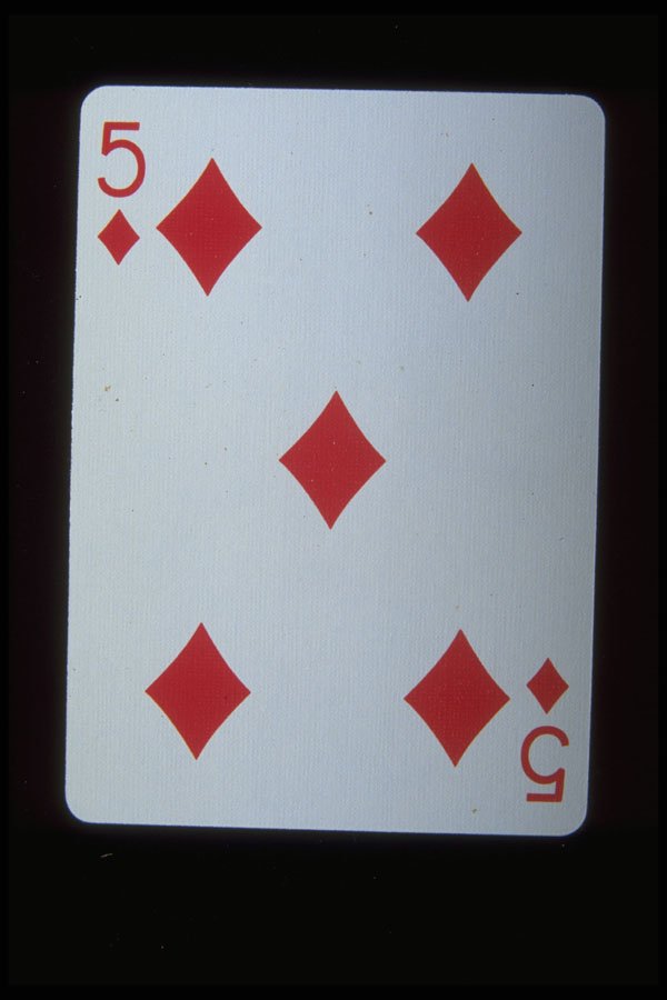 425070 Five Of Diamonds A4 Photo Print