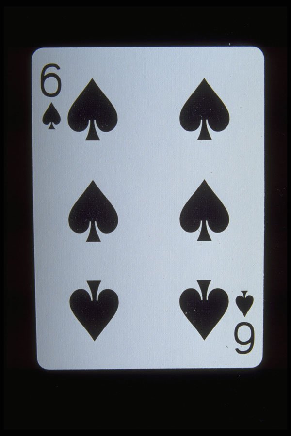 425071 Six Of Spades A4 Photo Print