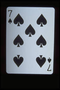 425072 Seven Of Spades A4 Photo Print