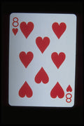 425073 Eight Of Hearts A4 Photo Print