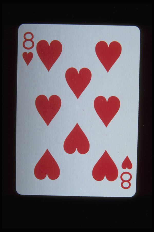 425073 Eight Of Hearts A4 Photo Print