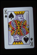 425077 King Of Spades A4 Photo Print