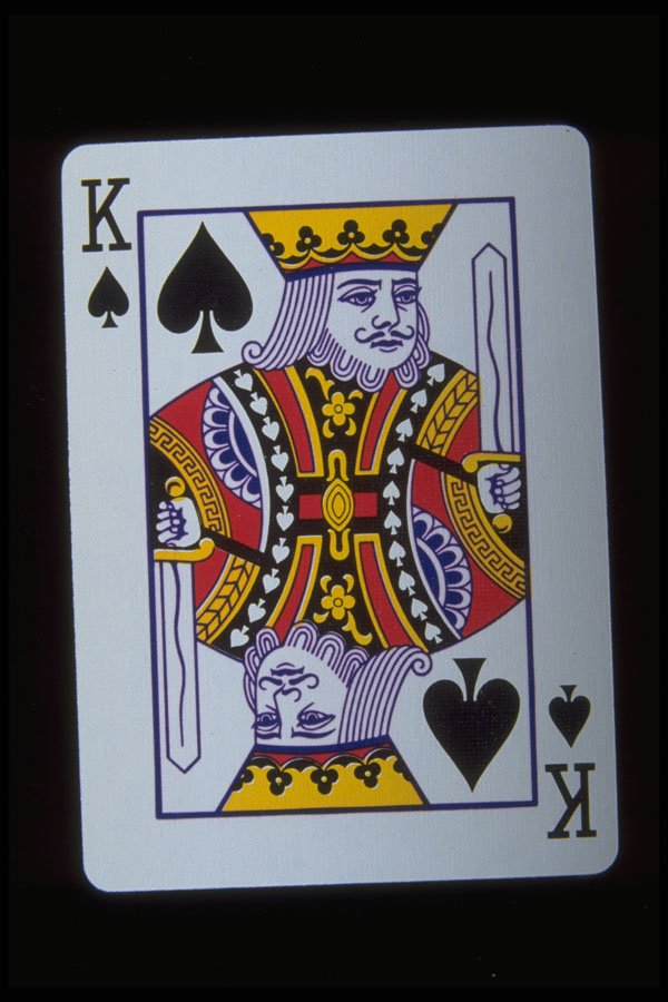 425077 King Of Spades A4 Photo Print