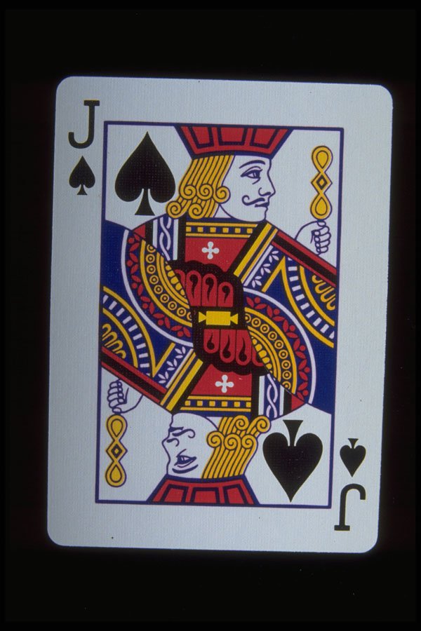 425084 Jack Of Spades A4 Photo Print