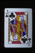 425085 Jack Of Clubs A4 Photo Print