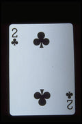 425086 Two Of Clubs A4 Photo Print
