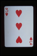 425087 Three Of Hearts A4 Photo Print