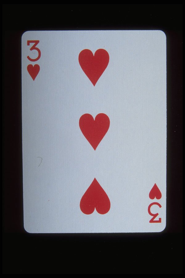 425087 Three Of Hearts A4 Photo Print