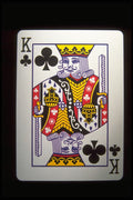 425090 King Of Clubs A4 Photo Print