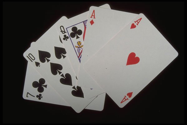 425095 Pair Of Aces A4 Photo Print