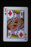 425096 King Of Diamonds A4 Photo Print