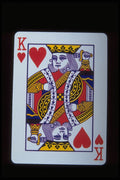 425099 King Of Hearts A4 Photo Print