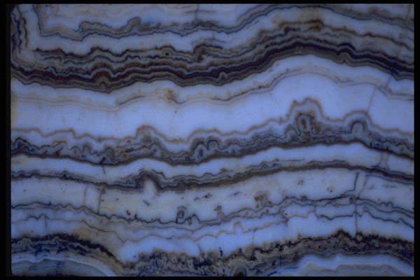 426020 Black And White Agate A4 Photo Print