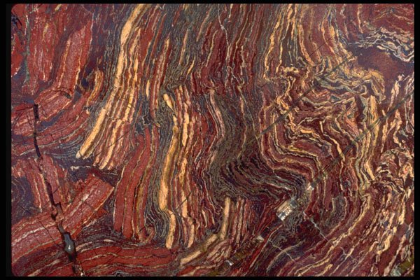 426025 Red And Gold Jasper A4 Photo Print