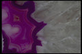 426026 Dyed Red And White Agate A4 Photo Print