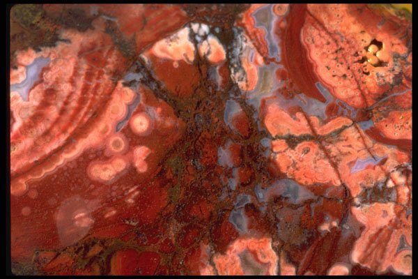 426039 Spherical And Fractured Jasper A4 Photo Print