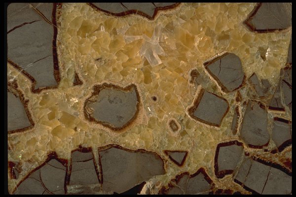 426049 Septarian Concretion A4 Photo Print