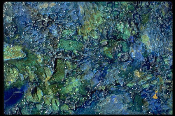 426055 Reconstituted Azurite malachite A4 Photo Print