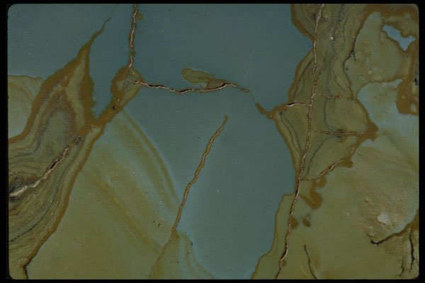 426076 Blue green Agate A4 Photo Print