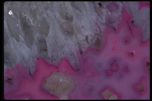 426084 Red Dyed Agate A4 Photo Print