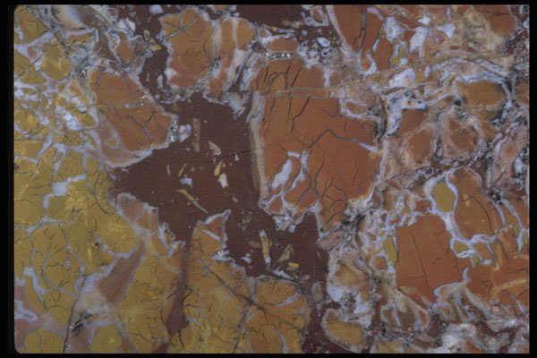 426092 Fractured Brown Agate A4 Photo Print