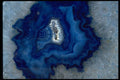 426097 Blue Dyed Brazilian Agate A4 Photo Print