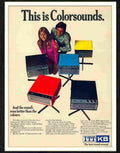 427 09 coloursounds record players 1960s Advert A4 Photo Print
