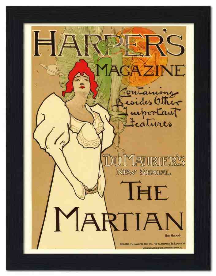 428 harpers magazine fred hyland 1898 2 Vintage Advert A4 Photo Print