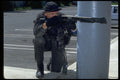428009 Security Man In Position, With Shotgun A4 Photo Print