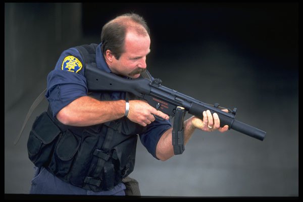 428029 MP5 Sub machine Gun A4 Photo Print