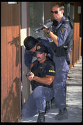 428051 Assault Team In Position A4 Photo Print
