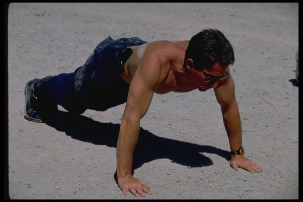 428060 Team Does PT Before Training Exercise A4 Photo Print