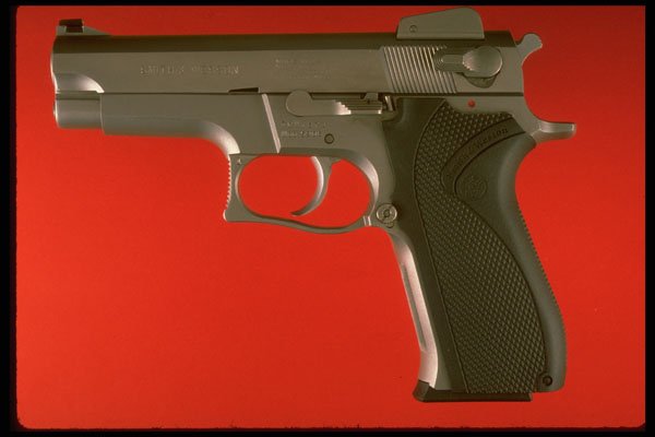 428067 Smith And Wesson 9mm Pistol Mod. 5906 A4 Photo Print