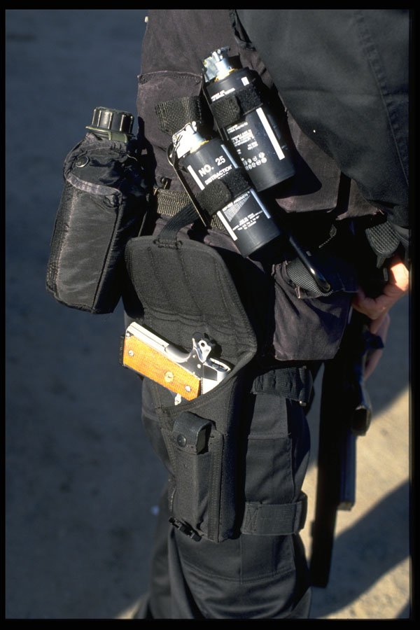 428070 Stun Grenades A4 Photo Print
