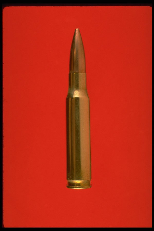 428095 .308 Sniper Rifle Round A4 Photo Print