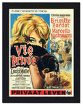429 vie privee brigitte bardot 2 Vintage Advert A4 Photo Print