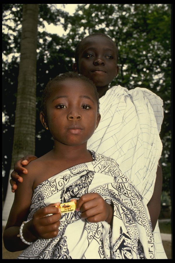 429004 Chief's Sons, Ghana A4 Photo Print