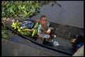 429009 Boy In Canoe, Nigeria A4 Photo Print