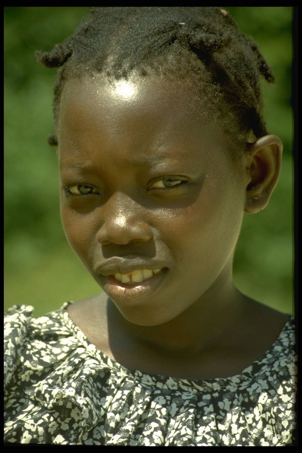 429090 Swahili Girl, Lamu Island A4 Photo Print