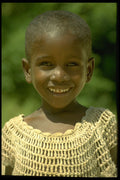 429092 Swahili Girl, Lamu Island A4 Photo Print