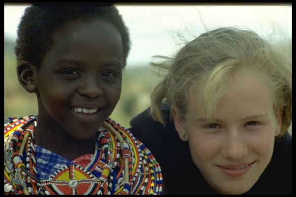 429093 Faces Of Kenya A4 Photo Print