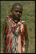 429094 Maasai Girl A4 Photo Print