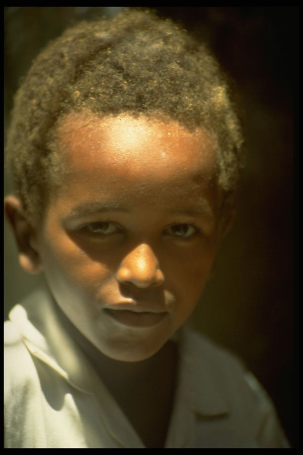 429097 Swahili Boy, Lamu Island A4 Photo Print