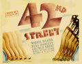 42nd Street 02 film star poster A4 Photo Print