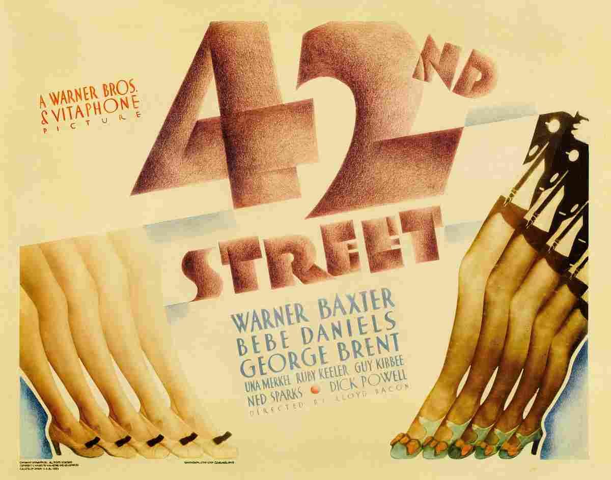 42nd Street 02 film star poster A4 Photo Print