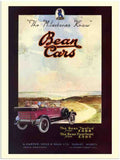 43 bean cars 1928 2 Vintage Advert A4 Photo Print