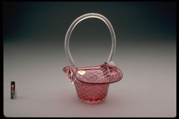 431074 Glass Basket A4 Photo Print