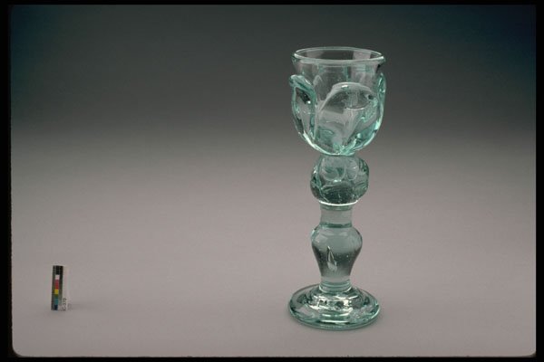 431076 Martin Demaine Studio Glass Goblet A4 Photo Print