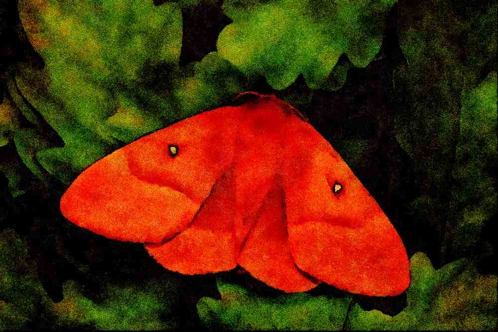 432092 Female Oak Eggar, Lasiocampa Quercus A4 Limited Edition Watercolour Print